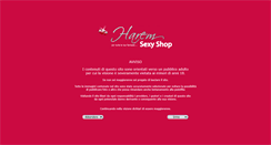 Desktop Screenshot of haremsexyshop.com
